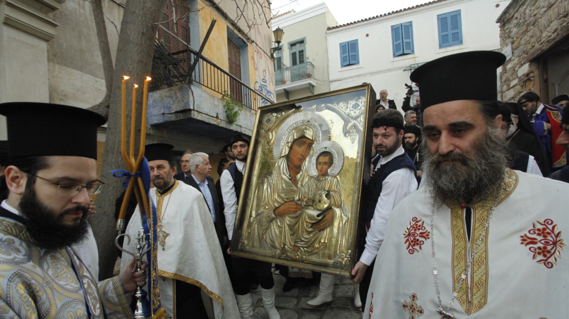 Στην Αθήνα η θαυματουργή εικόνα της Παναγίας Ιεροσολυμίτισσας